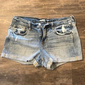 Old Navy distressed light wash denim - size 2